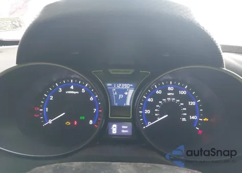 2014 Hyundai Veloster Turbo W/Black from USA, damaged, VIN KMHTC6AE1EU201371